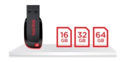 באנדל 3 התקני זיכרון SANDISK CRUZER BLAD Z50 16/32/64G