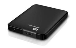 כונן חיצוני קשיח WD ELEMENTS PORTABLE 2TB BLACK