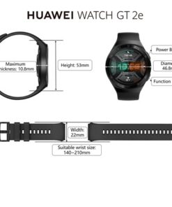 HUAWEI Smart Watch GT 2e Black Hector-B19S שחור