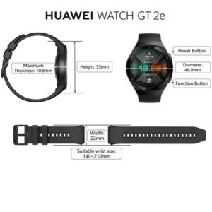 HUAWEI Smart Watch GT 2e Black Hector-B19S שחור