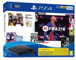 SONY FIFA 21 PS4 SLIM 500GB + DS2 CUH-2216A-DSF21
