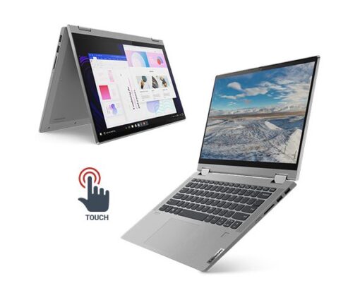 נייד Lenovo Flex 5 i7-1065G7 8GB 256NVME WIN10 MX330 14 Touch