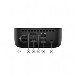 תחנת עגינה HP USB-C 100W G6 Dock 9X3V1UT